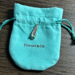 Rare Tiffany Flipflop Sandal silver charm